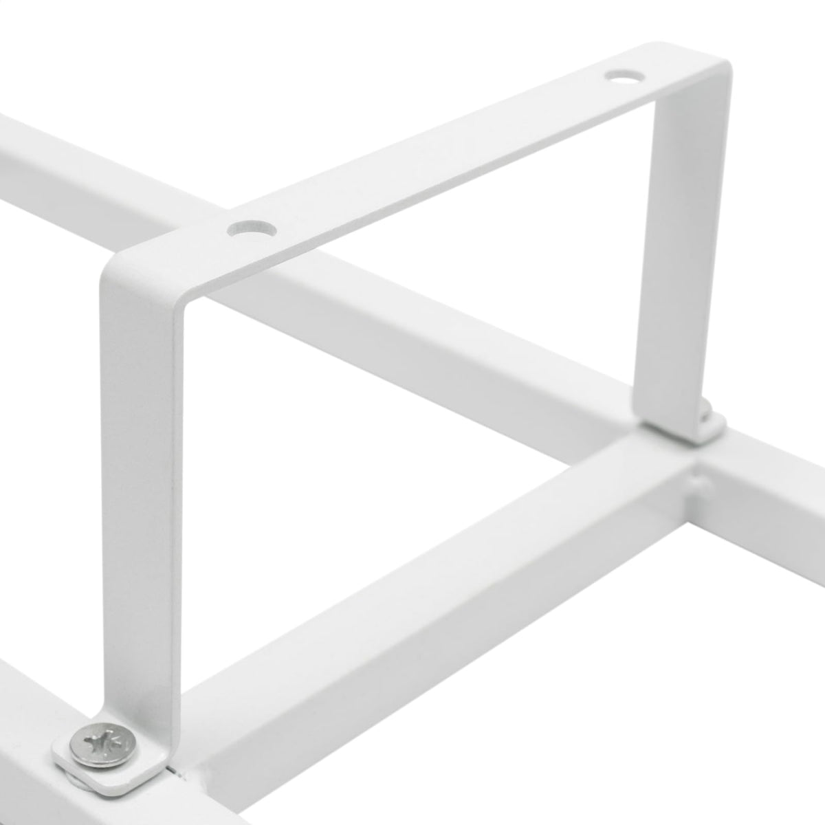 34 Inch Wall Mount Media Storage Rack, 3 pcs CD DVD Organizer Metal Shelf, White S307760