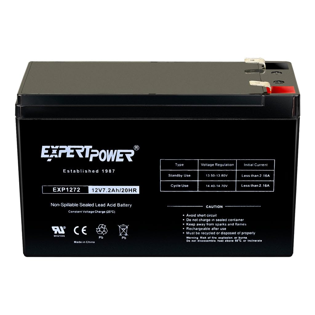 12V 7.2Ah SLA Battery with F2 Terminals Z919706