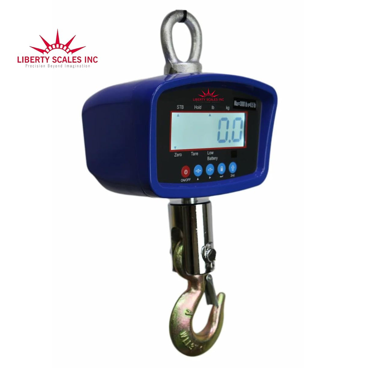 500 lb Digital Hanging Crane Scale with LCD Display S29848