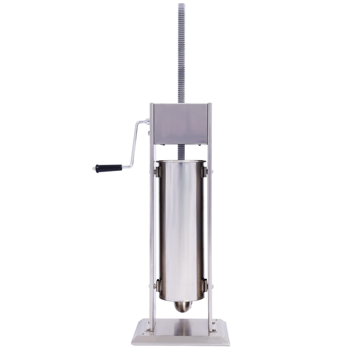 Stainless Steel 15LB Vertical Sausage Stuffer with 4 Stuffing Tubes W229875
