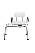 360° Swivel Adjustable Transfer Shower Chair with EVA Seat M7965