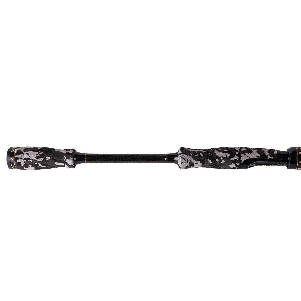 2 Piece 7 Feet 24 Ton Carbon Fiber Spincasting Fishing Rod with 2 Tips P2170