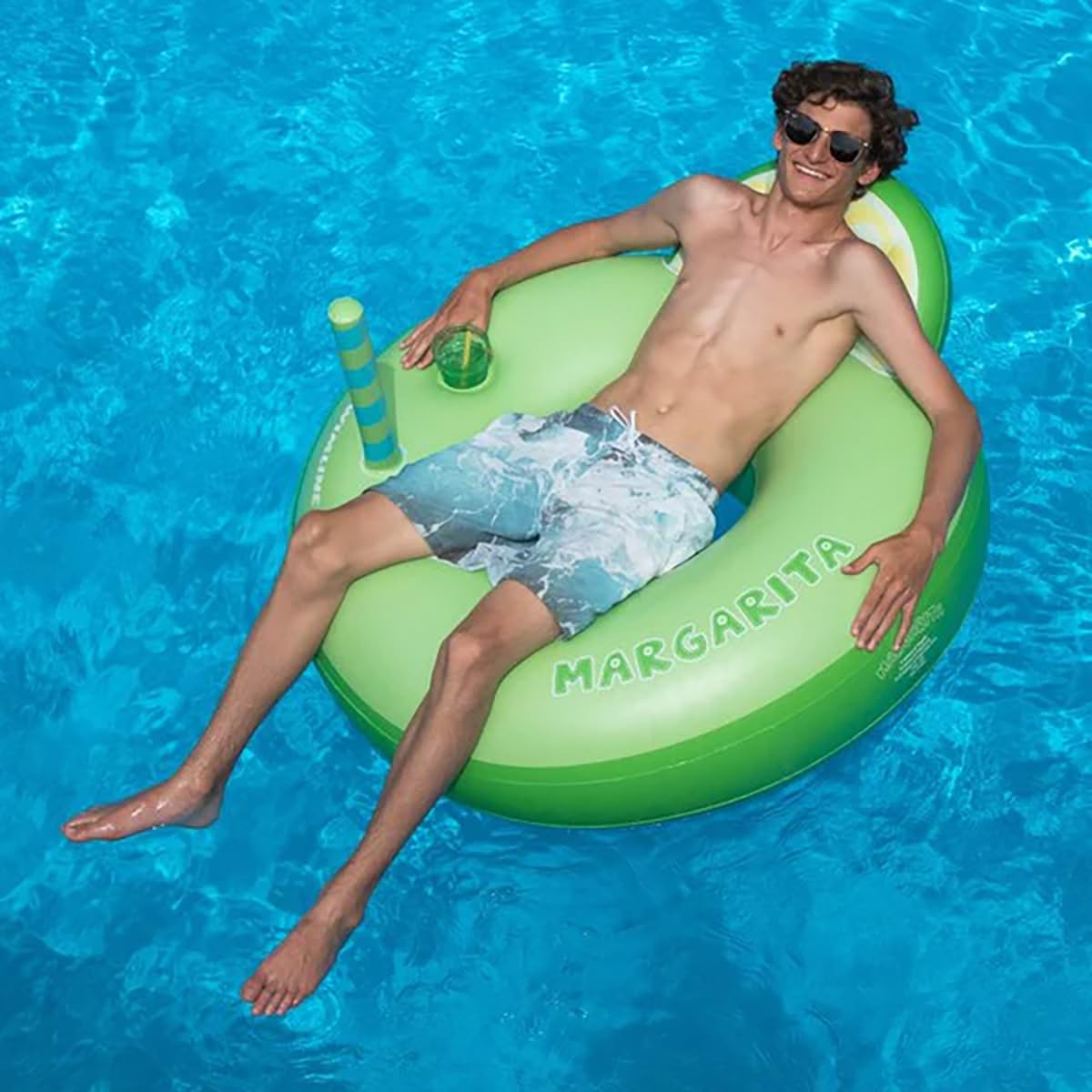 Inflatable Vinyl Pool Ring J185639