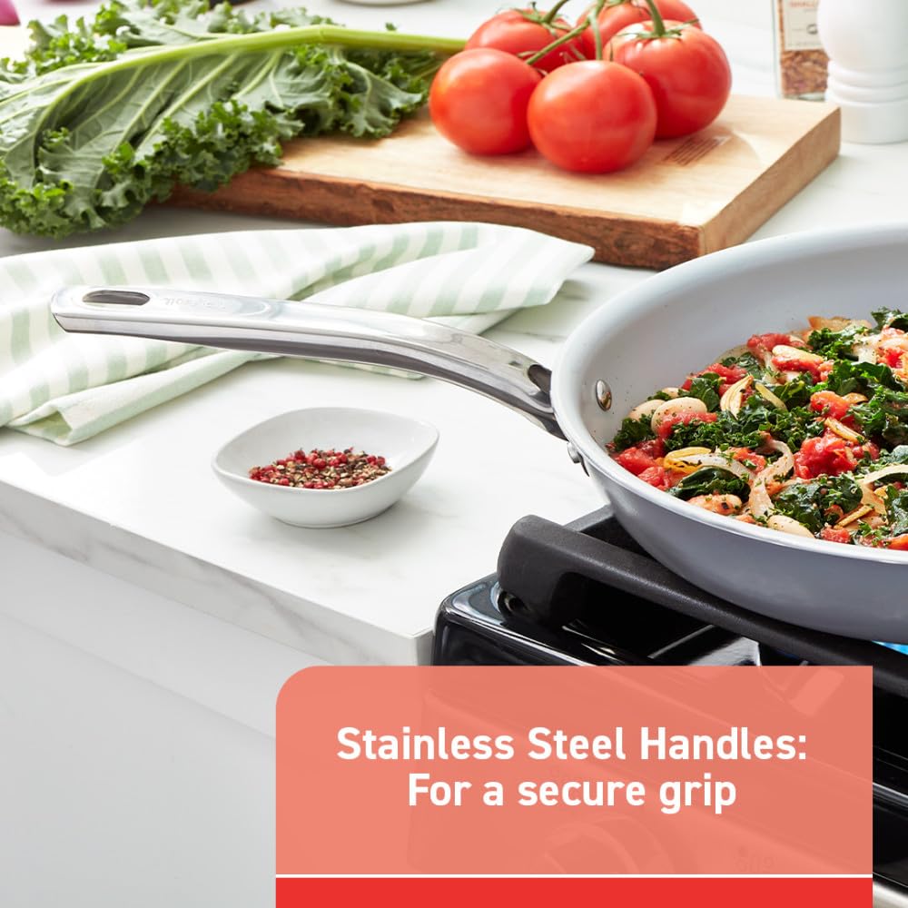 12 Piece Recycled Ceramic Non Stick Cookware Set U126333