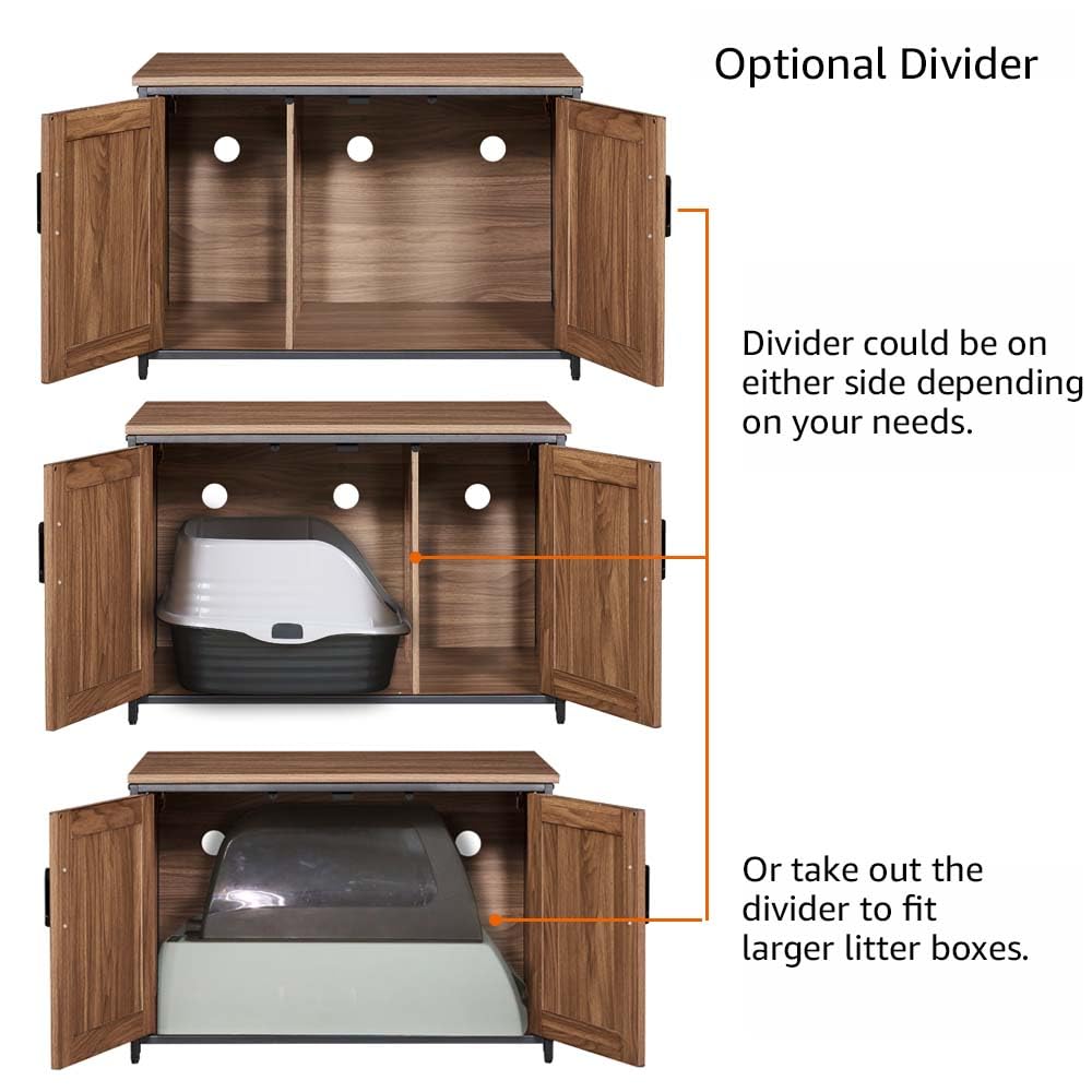 Top Opening Cat Litter Box Enclosure Y426