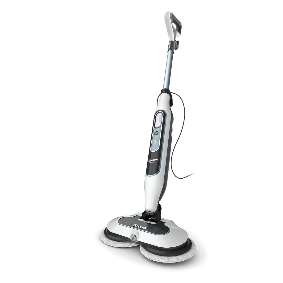 White Steam Mop with 2 Steam Modes X48560