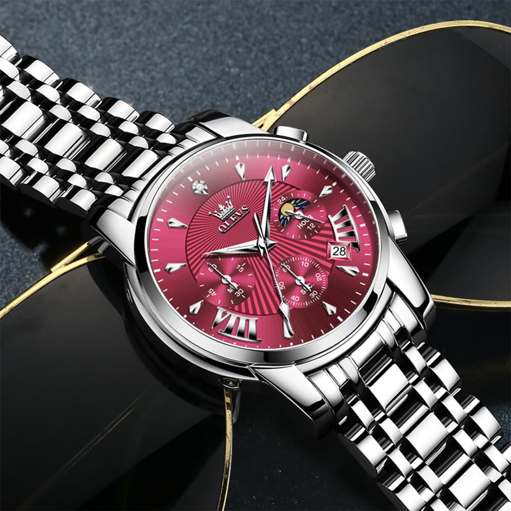 Waterproof Stainless Steel Chronograph Watch W645163
