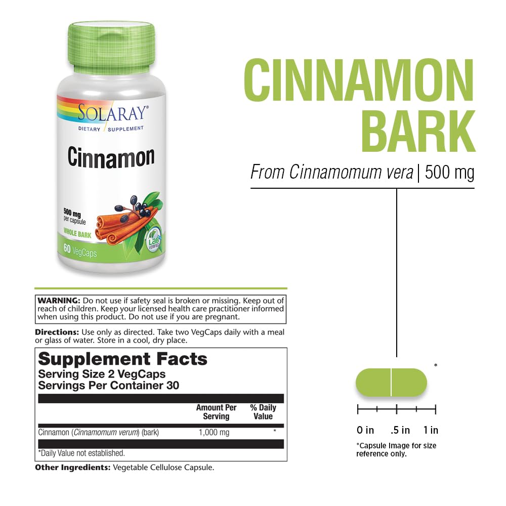 Cinnamon Bark 1000mg Vegan Capsules U501784