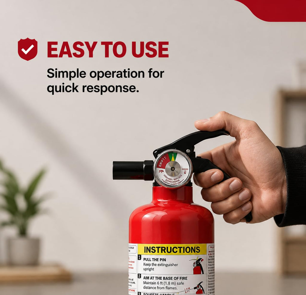 2.5 lb Dry Chemical ABC Fire Extinguisher, 2 Pack C794