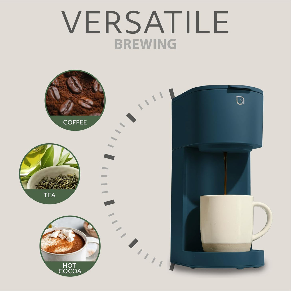 K-Cup Single Serve Coffee Maker with 6 to 12oz Brew Size W88424
