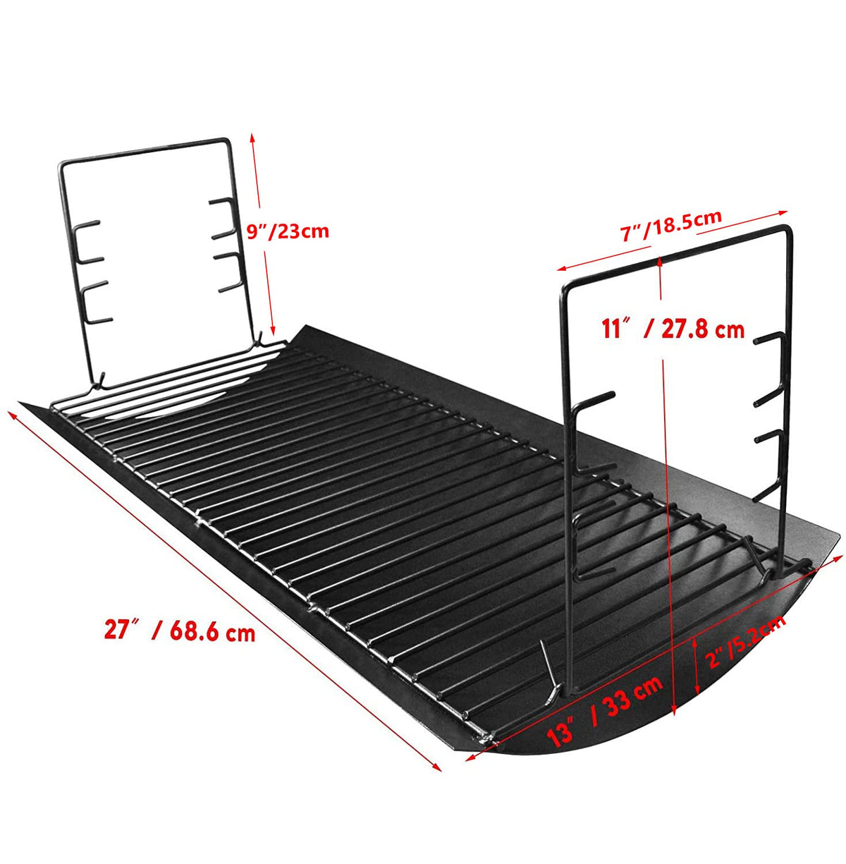 27" Ash Pan Charcoal Tray for Grill D68027