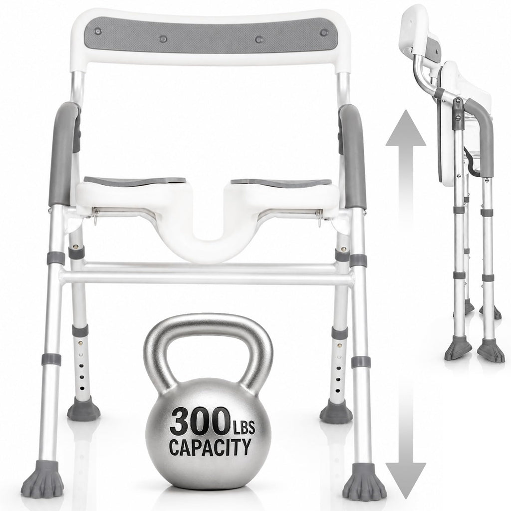 U-Shaped Shower Chair with Arms R550706