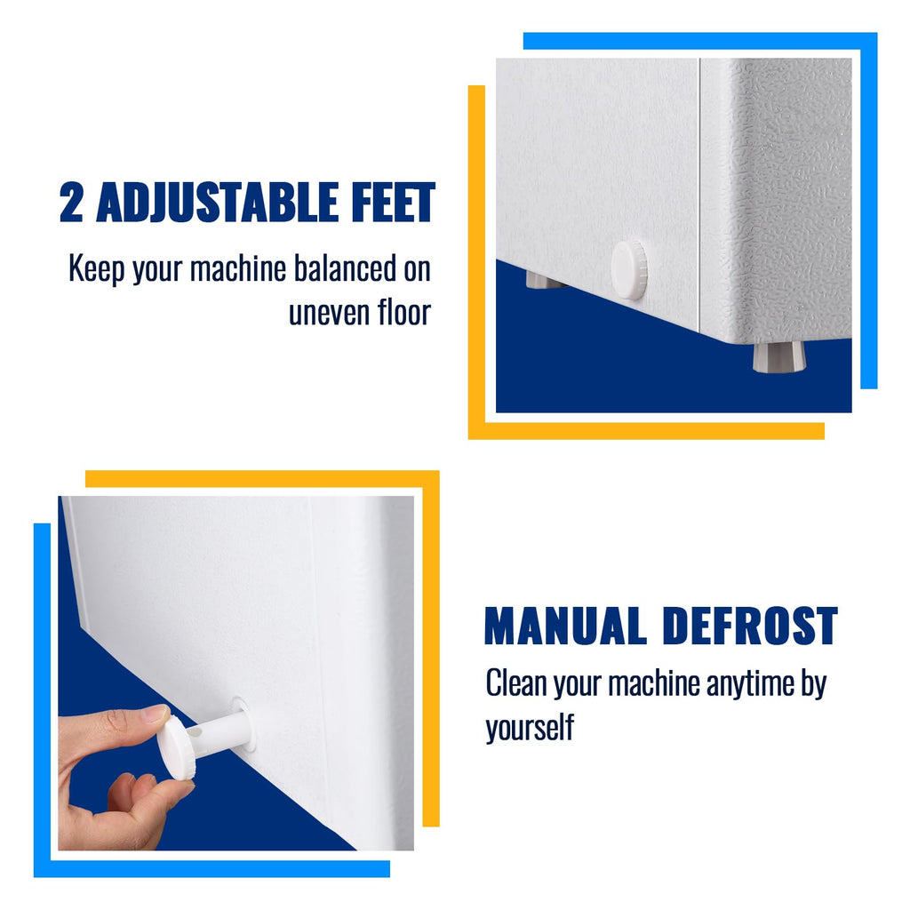 White 3.5 Cu.Ft Chest Freezer B670