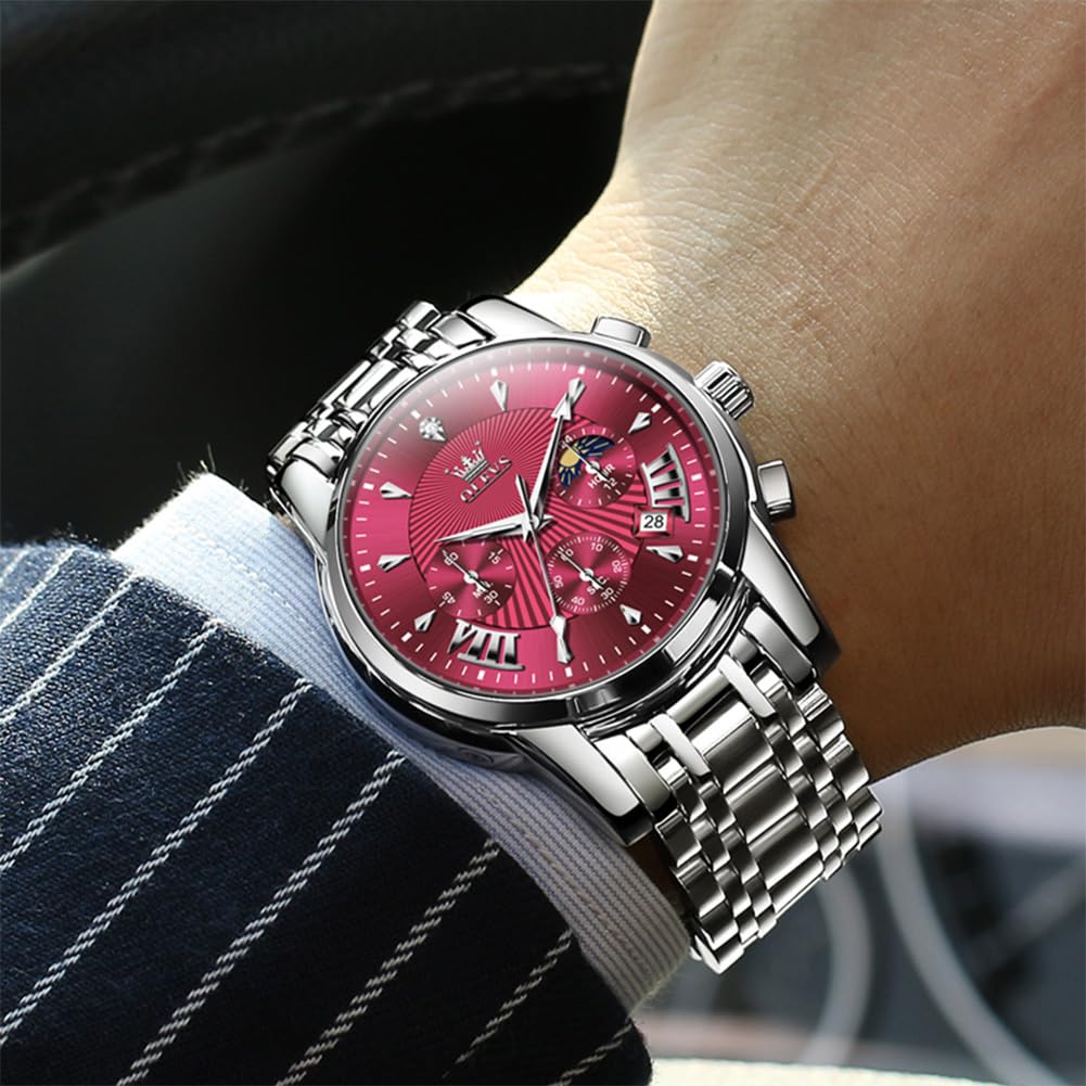 Waterproof Stainless Steel Chronograph Watch W645163