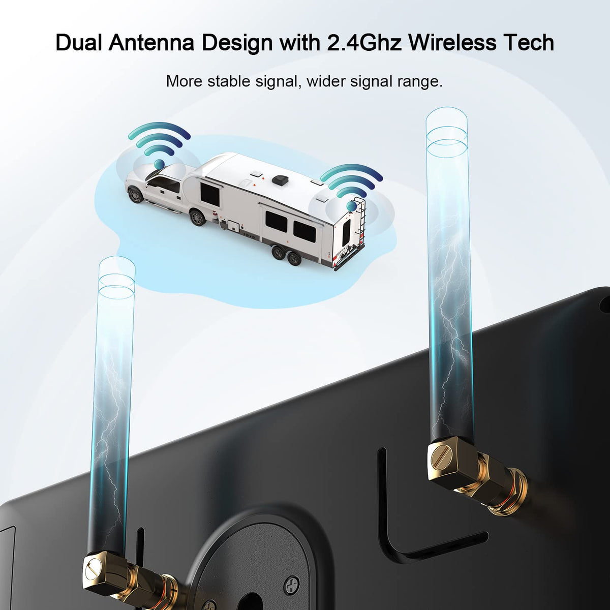 7" Wireless Backup Camera System S903