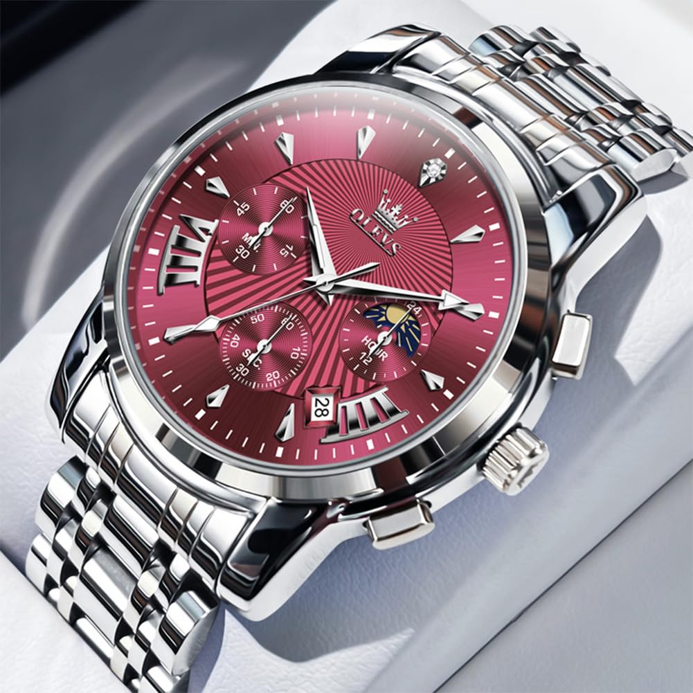 Waterproof Stainless Steel Chronograph Watch W645163