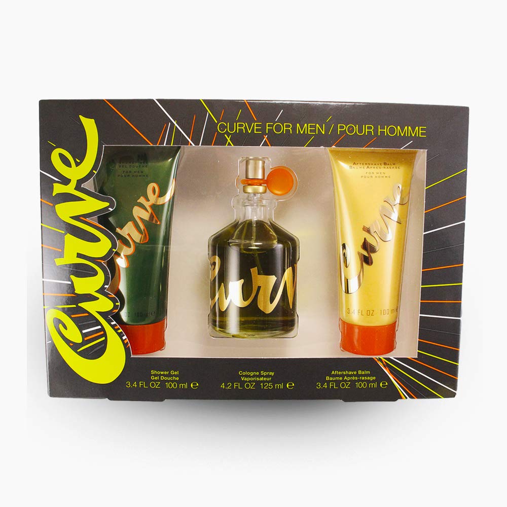 3 Pc Cologne Spray After Shave Balm Shower Gel Gift Set C7063