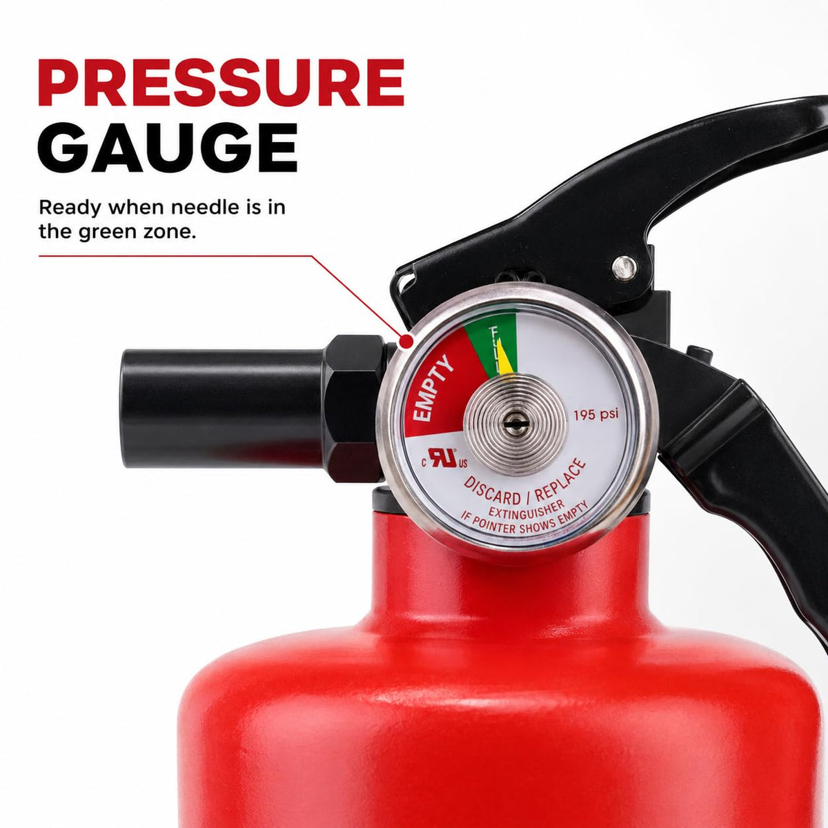 2.5 lb Dry Chemical ABC Fire Extinguisher, 2 Pack C794