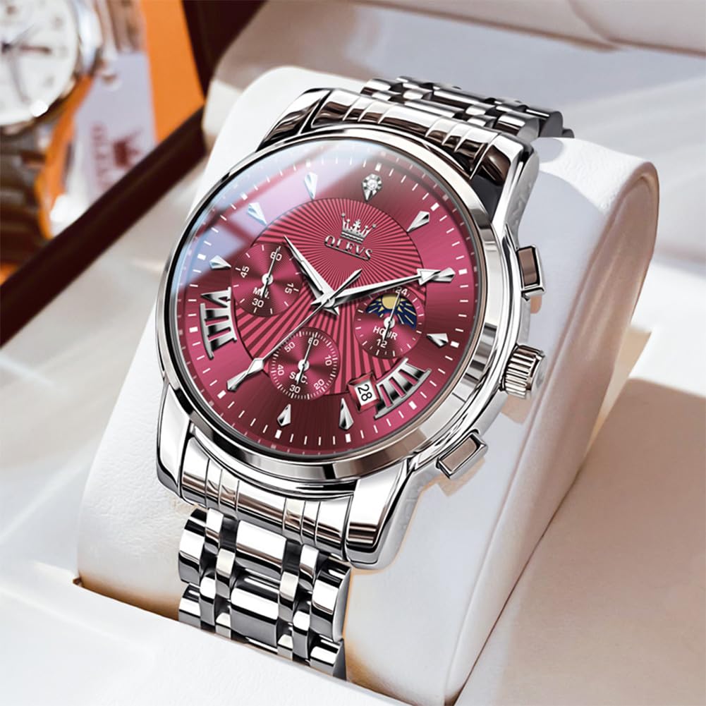 Waterproof Stainless Steel Chronograph Watch W645163