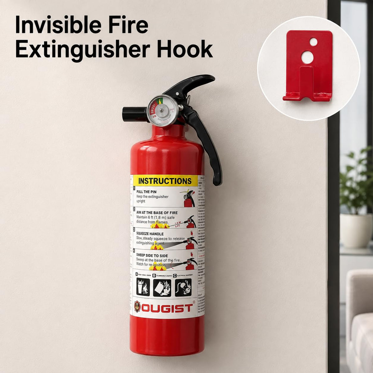 2.5 lb Dry Chemical ABC Fire Extinguisher, 2 Pack C794