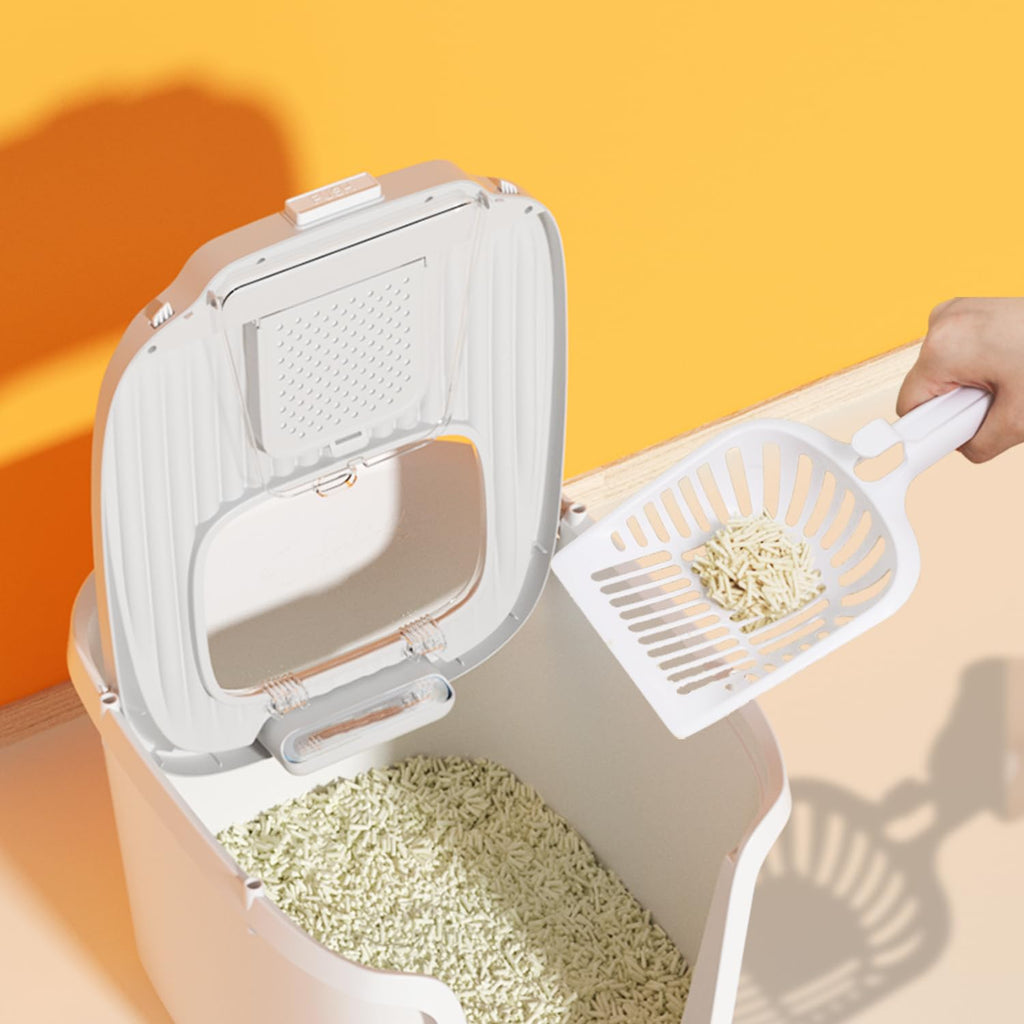 Molded Cat Litter Box with Scoop U57089