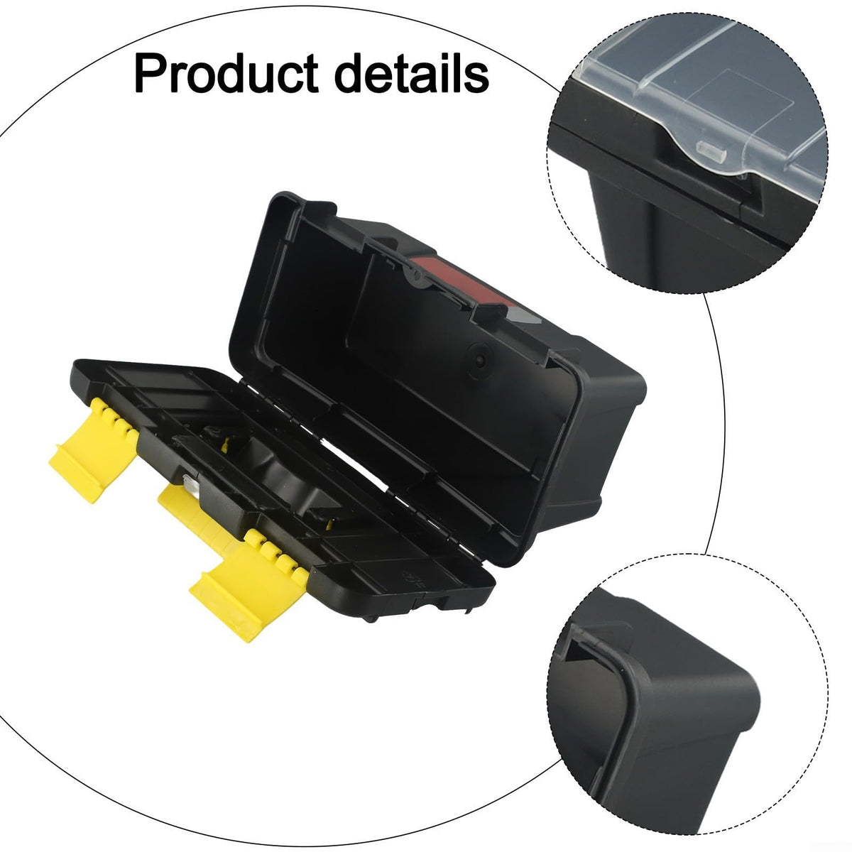 10-Inch Two-Layer Plastic Toolbox Z9275