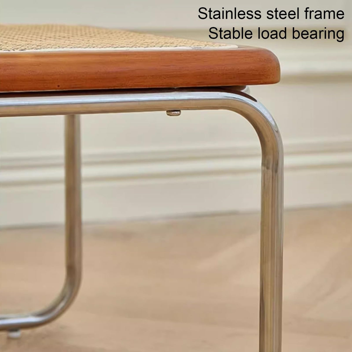 Mid Century Modern Coffee Table Set of 2 Square Metal Base Z989