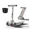 Kids Scooter with Dual Brakes, Music, Lights, Adjustable and Folding B752511