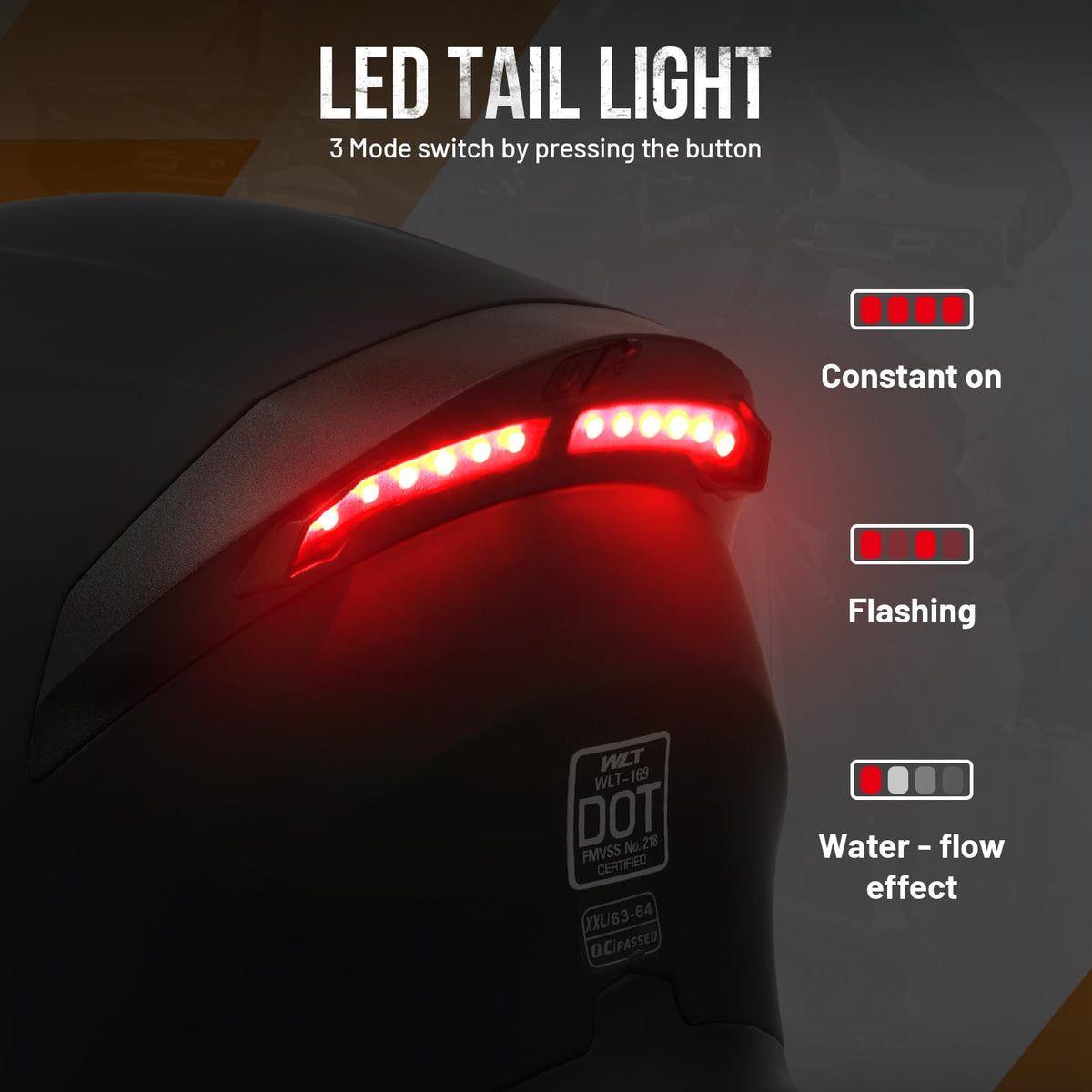 Full Face Modular Motorcycle Helmet P9143