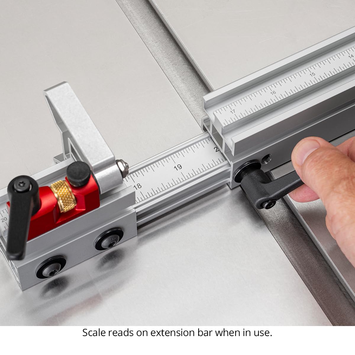 Miter Gauge with Flip Stop and Miter Bar G839