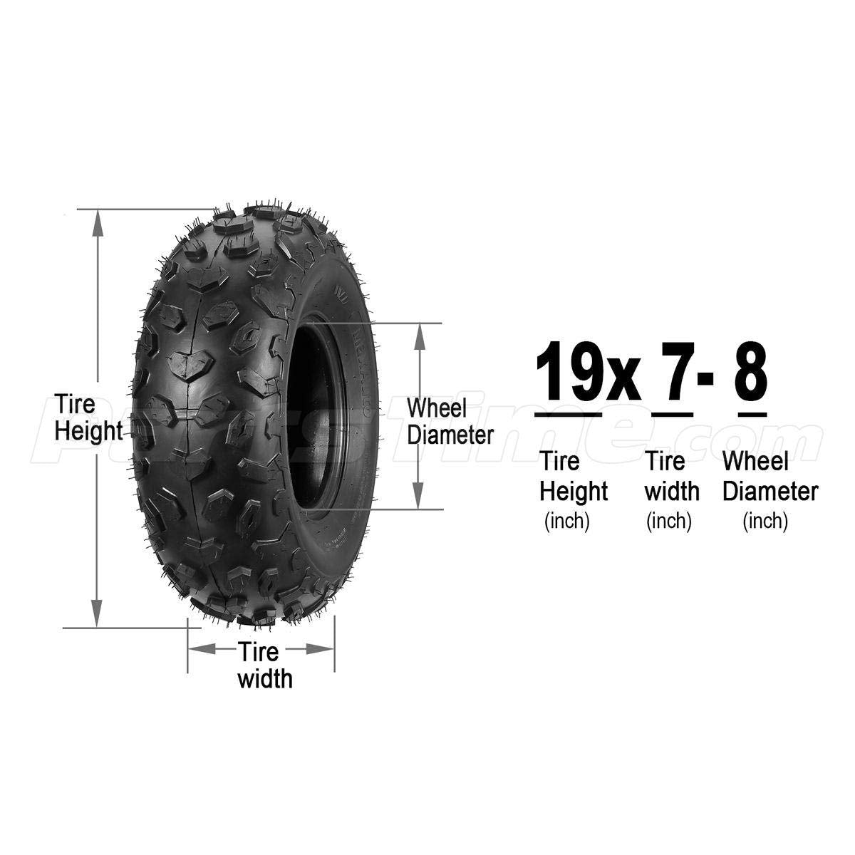 2pcs 19x7-8 ATV Tires O52918