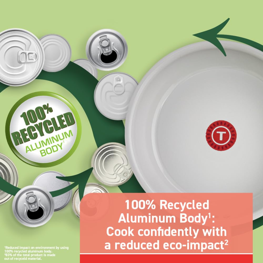 12 Piece Recycled Ceramic Non Stick Cookware Set U126333
