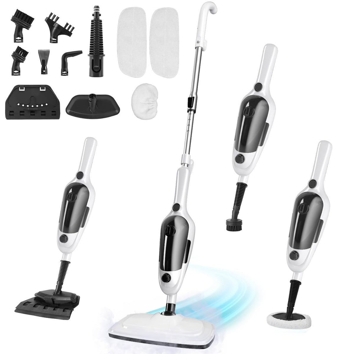 11-in-1 Steam Mop with 15.2 OZ Tank M18578
