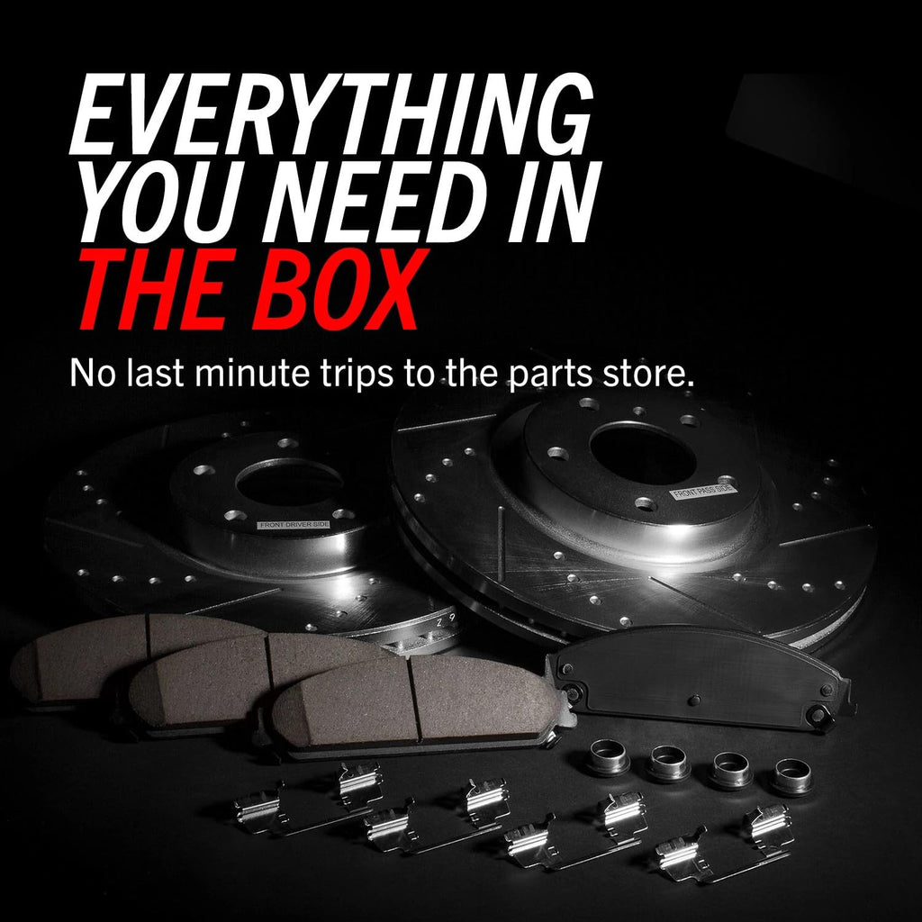 Brake Pad & Rotor Kit Front & Rear F545702