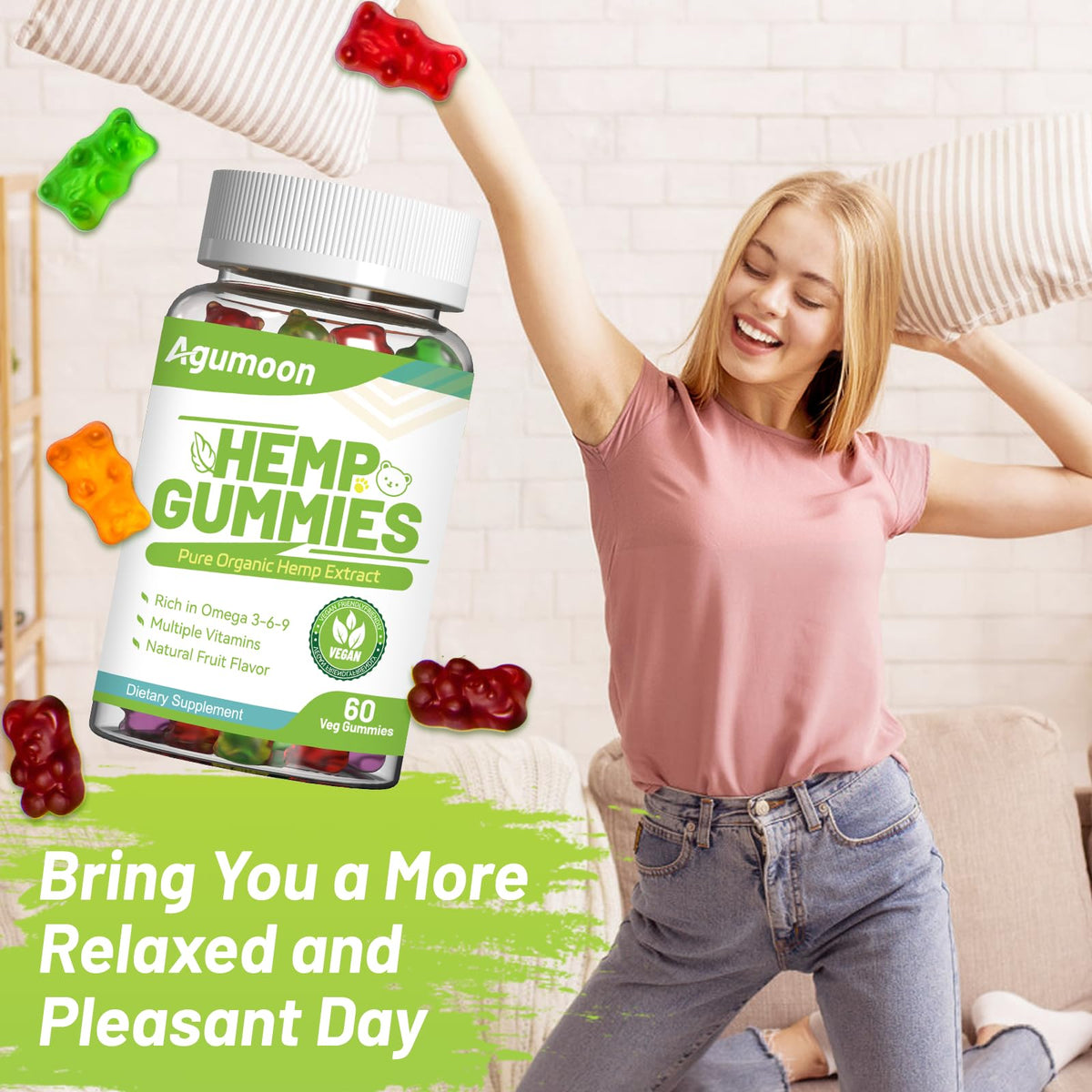 Hemp Gummies 2 Packs J32902