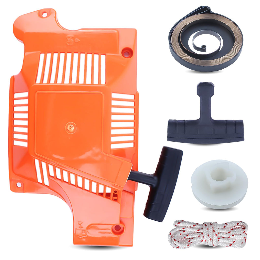 Recoil Assembly Kit with Pulley, Spring, Handle, and Rope D4123