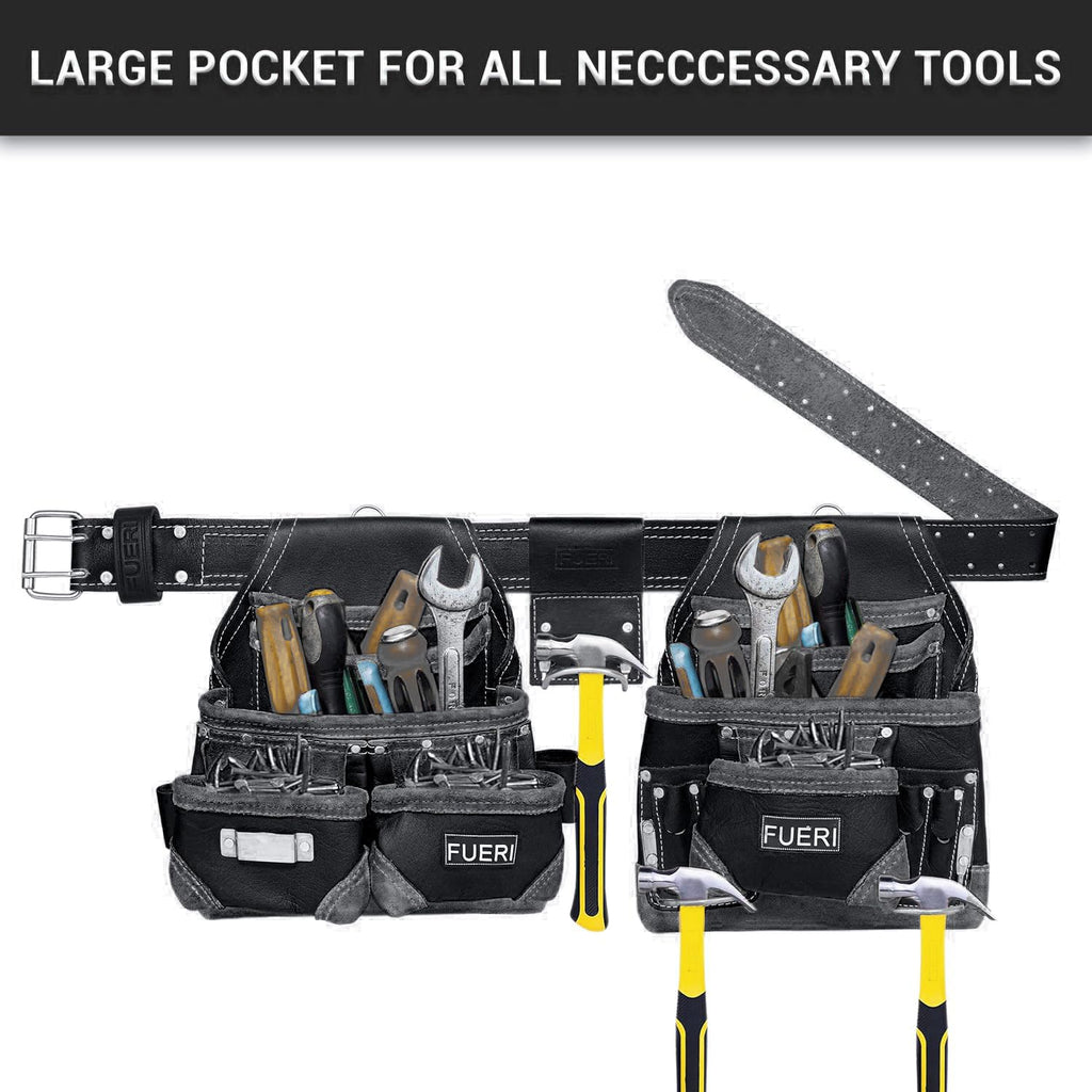 Leather 16 Pocket Tool Belt E2506