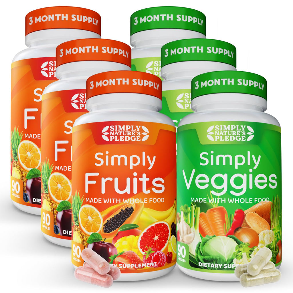 Fruits & Vegetables Supplement, 540 Capsules, 6-Pack I690431