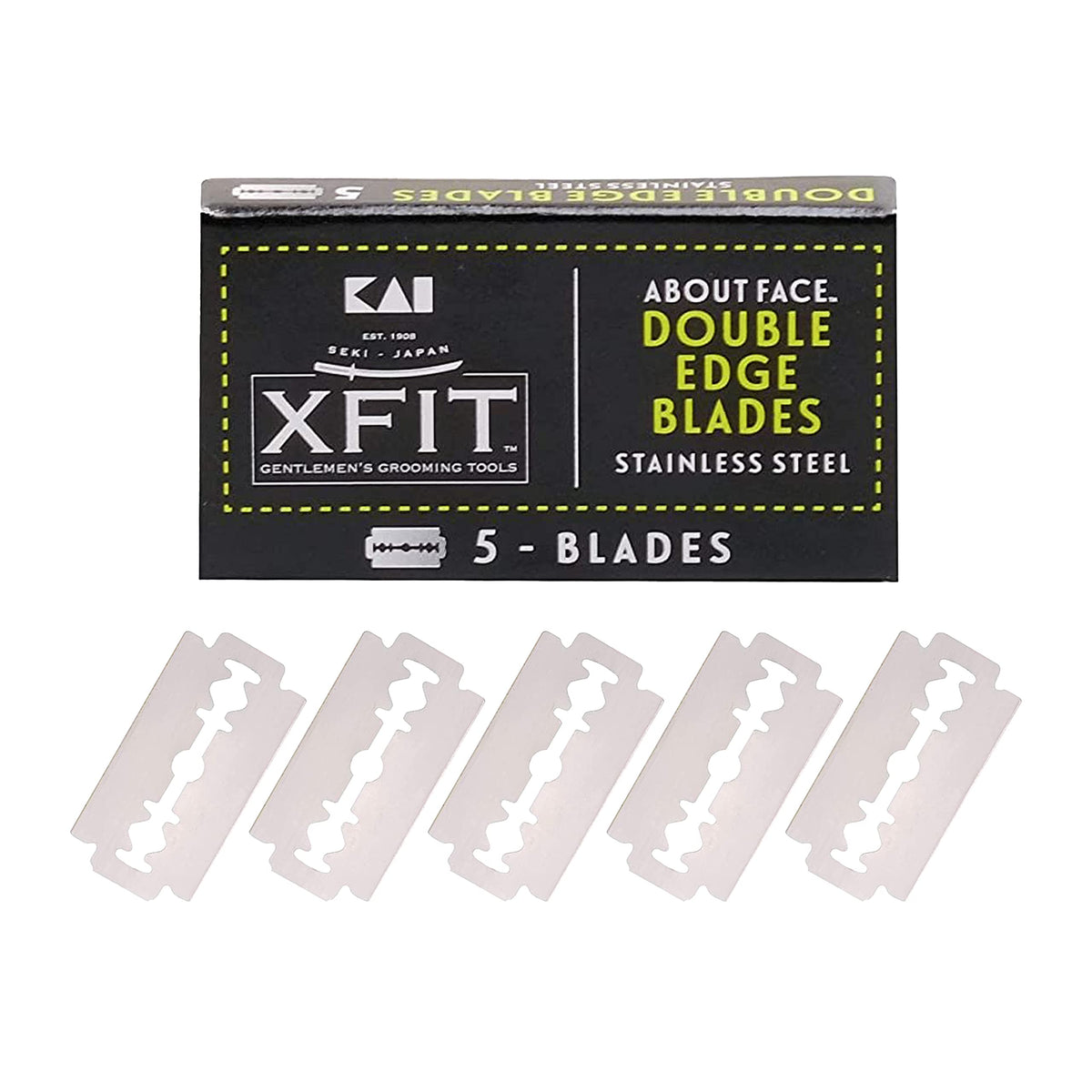 Double Edge Safety Razor Blades, 5 Count B900