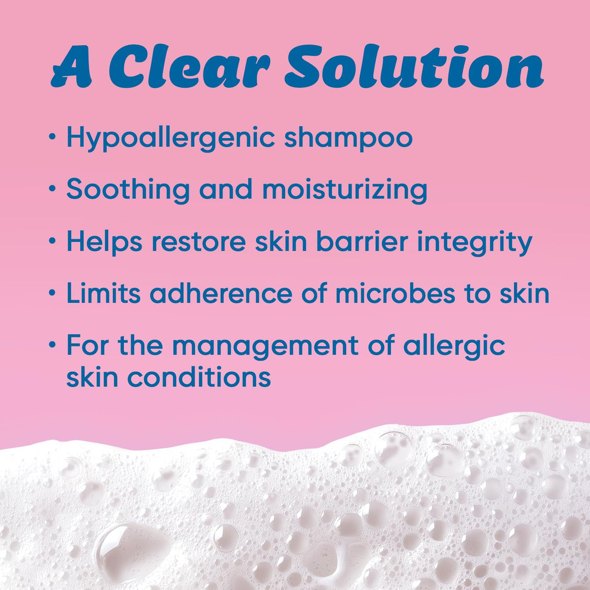 Medicated Hypoallergenic Soothing Moisturizing Pet Shampoo T6178