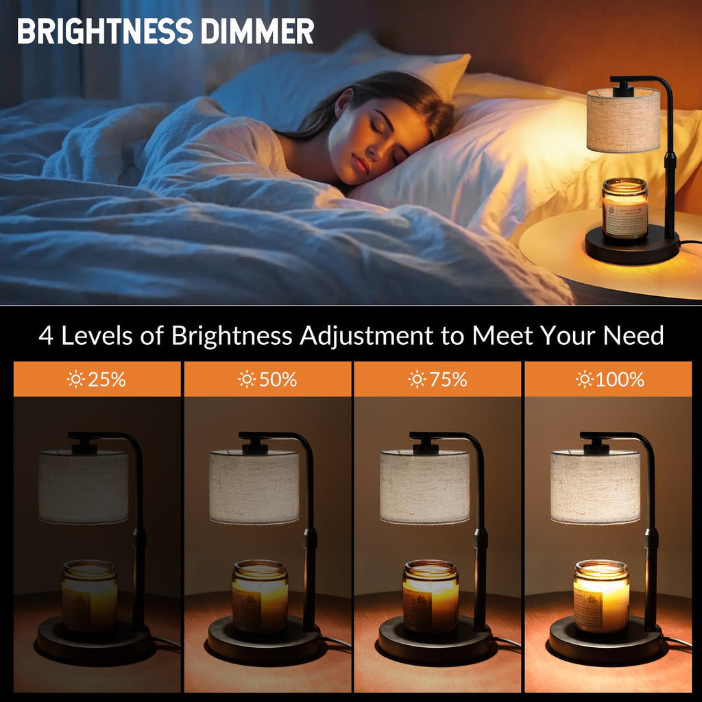 Dimmable Candle Warmer Lamp with Timer X564