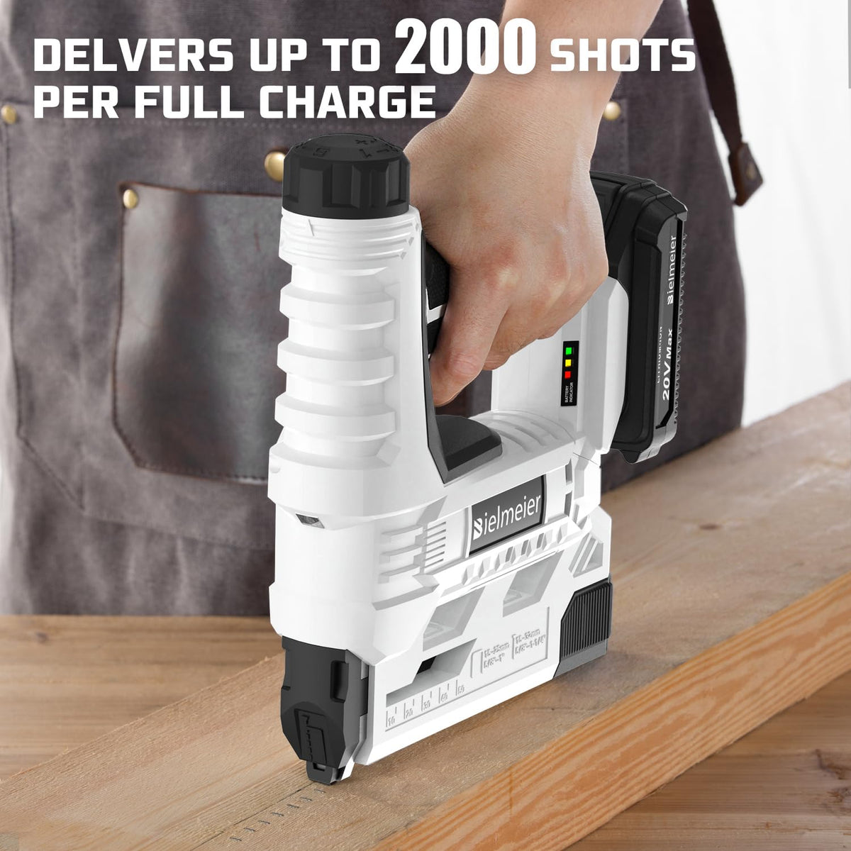 18 Gauge 2 in 1 Cordless Brad Nailer Stapler Z45216