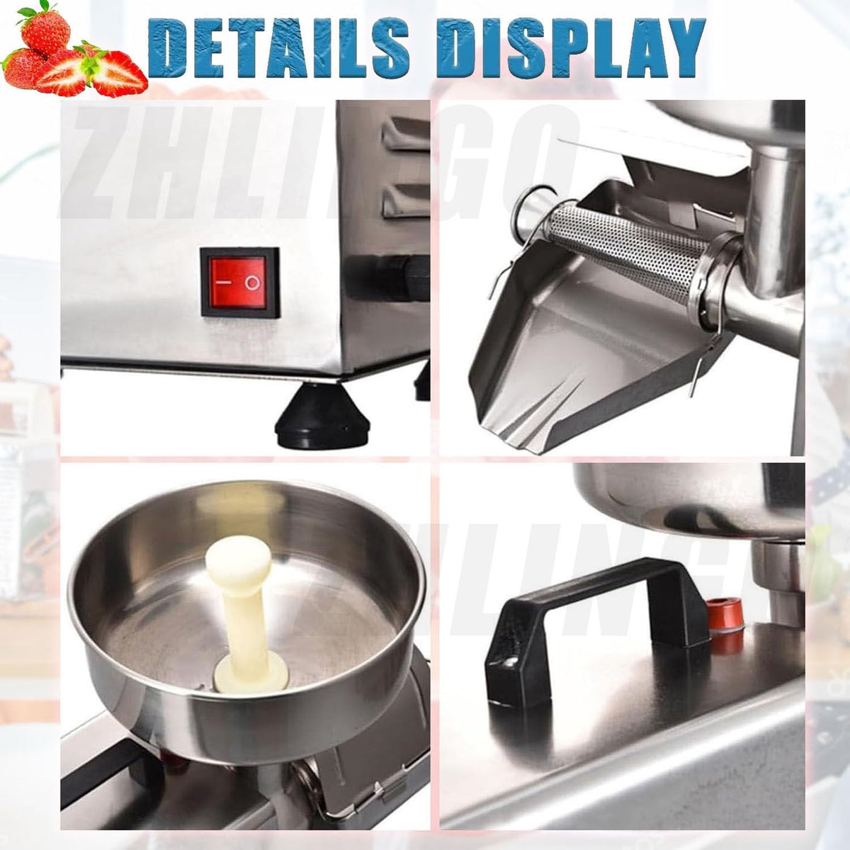 Electric Tomato Strainer Sauce Making Machine G3687