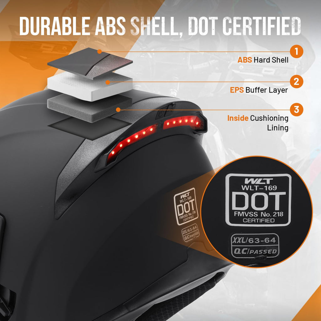 Full Face Modular Motorcycle Helmet P9143
