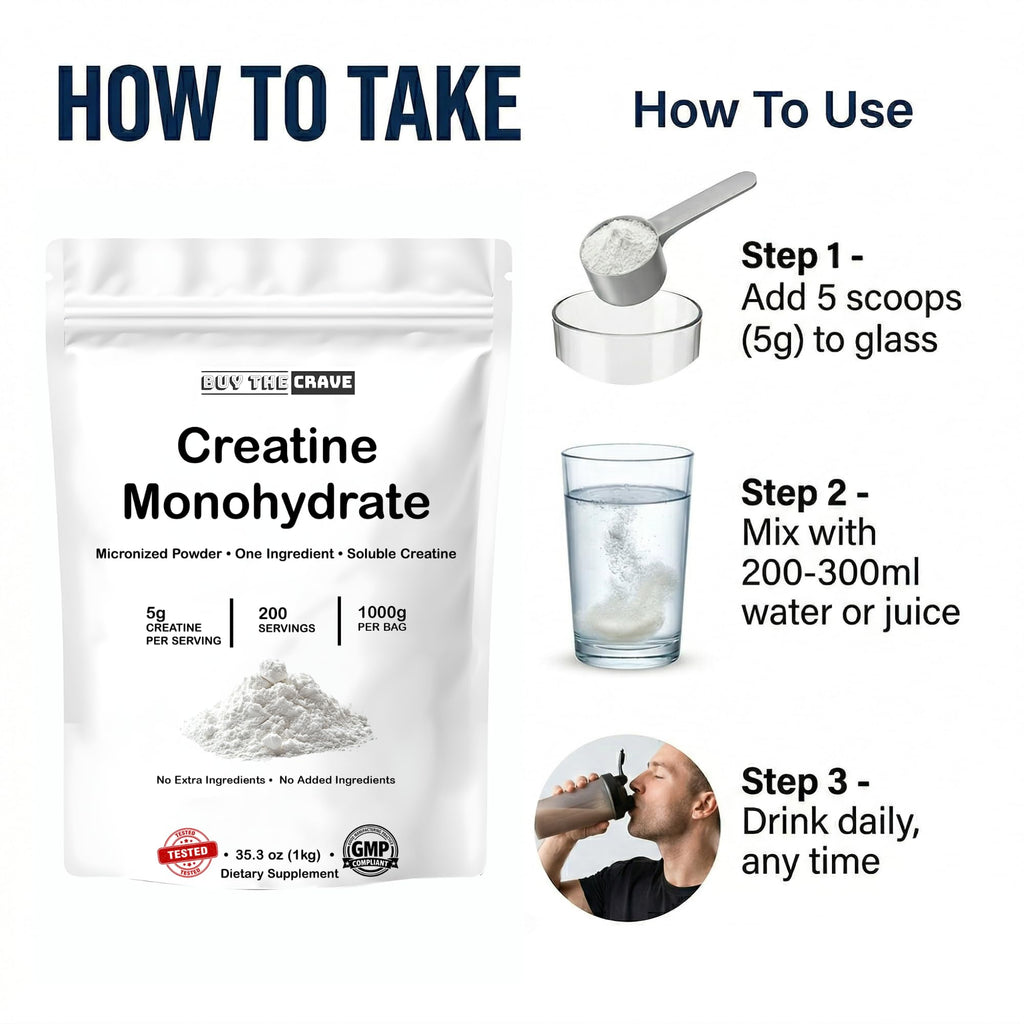 Micronized Creatine Monohydrate Powder Unflavored Gluten-Free 1000g M924
