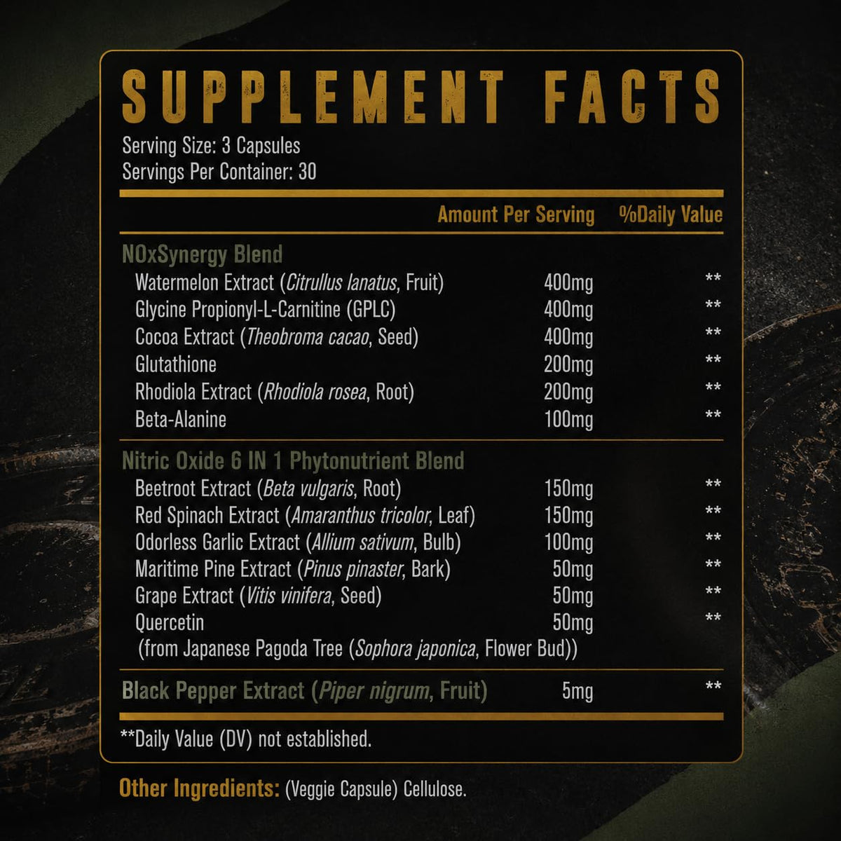 Beet Root Nitric Oxide Supplement 90 Count L6559