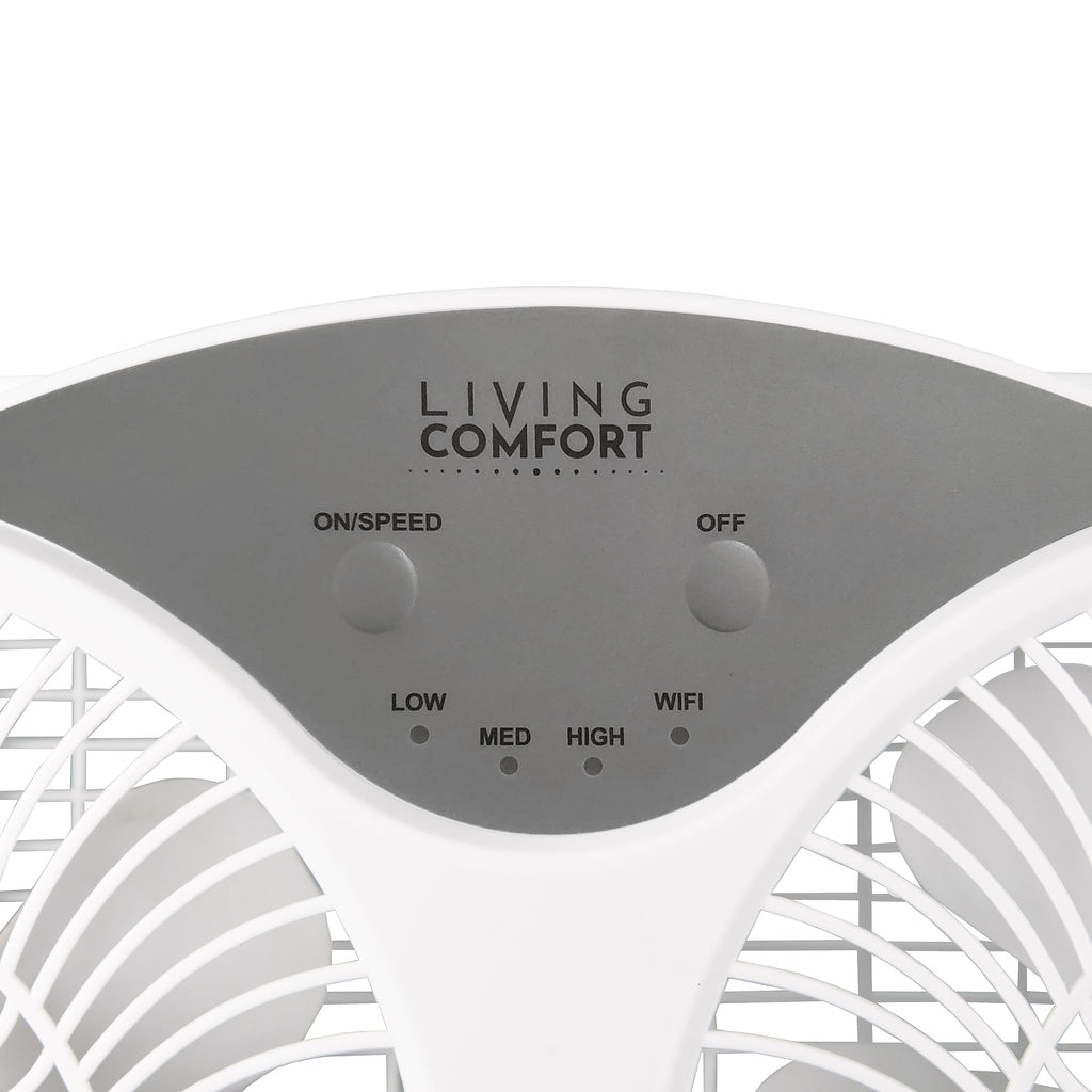 9-Inch Smart WiFi Twin Window Fan with App & Voice Control E8523