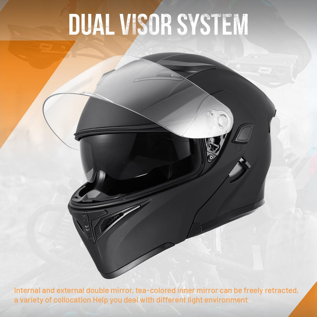 Full Face Modular Motorcycle Helmet P9143