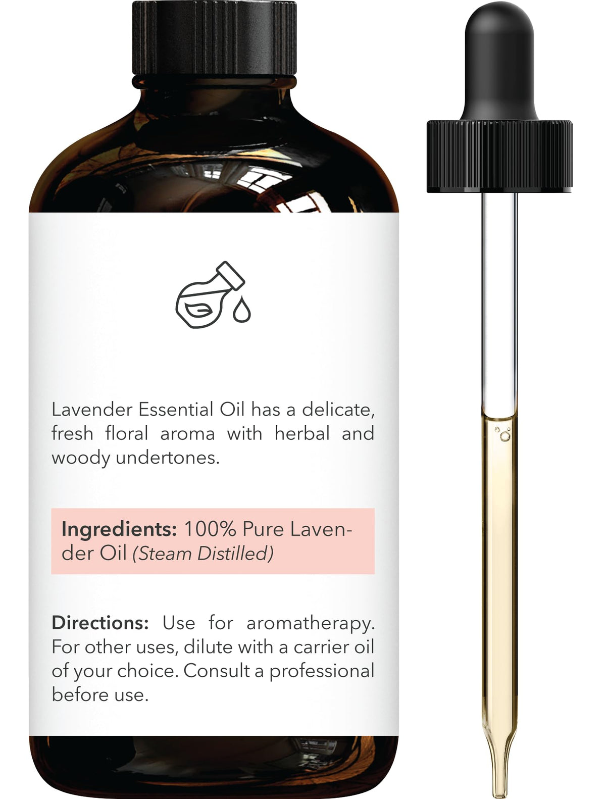 Lavender & Grapefruit Essential Oils 4 Fl Oz Pack of 2 X282
