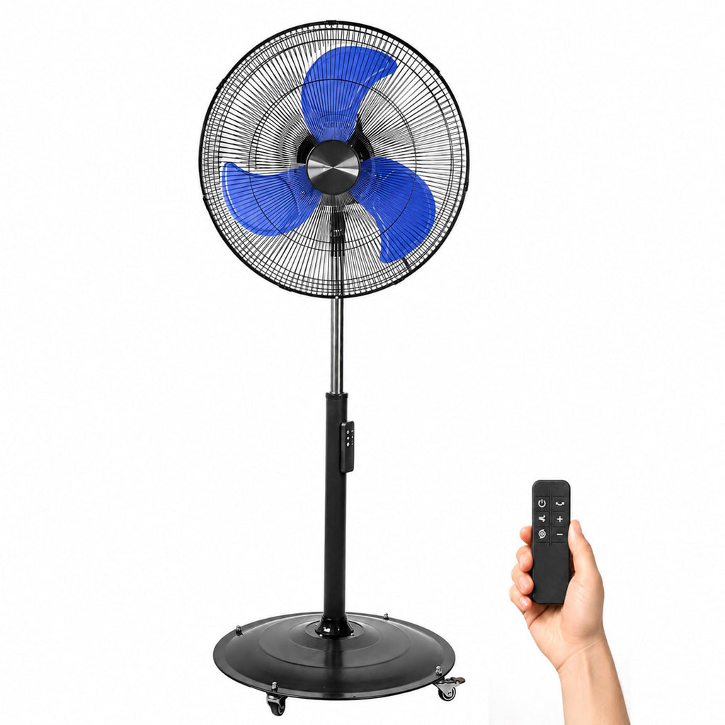 20 Inch Oscillating Pedestal Fan with Remote Control Y600275